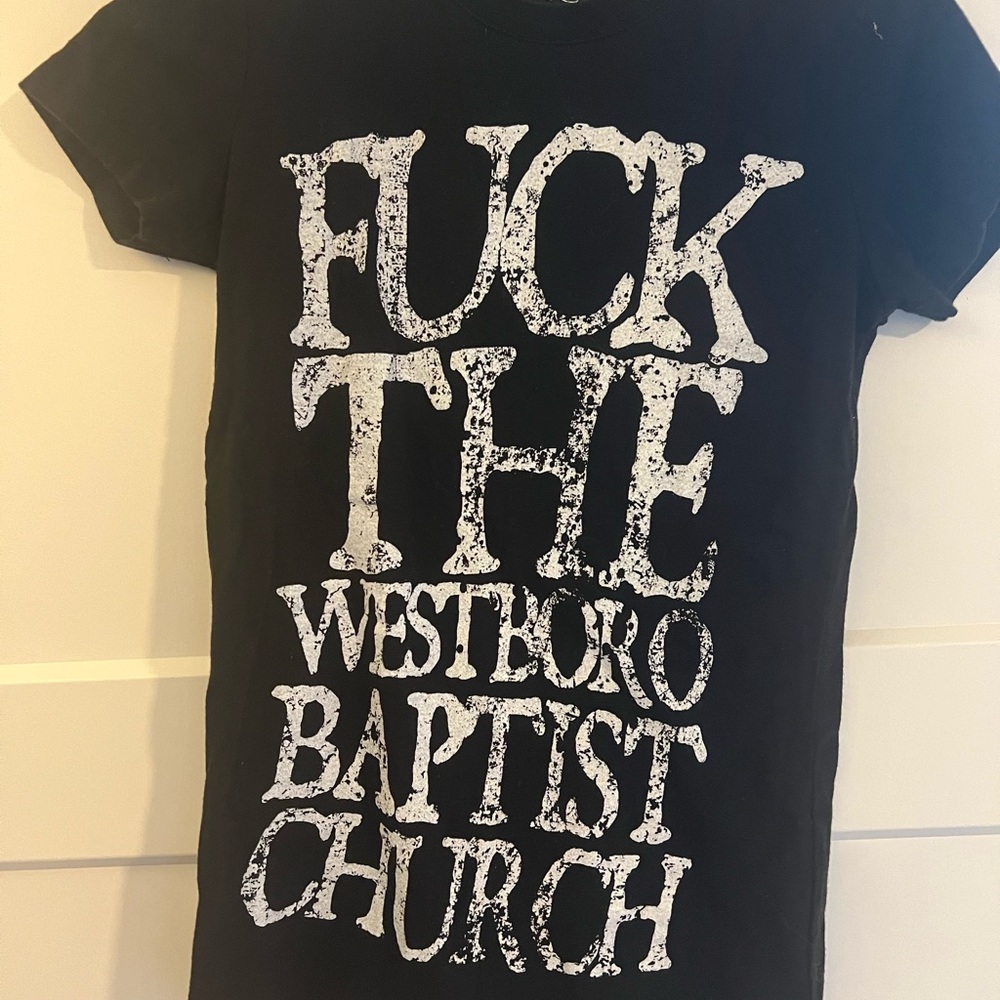 Bold Statement Black Tee - image 1